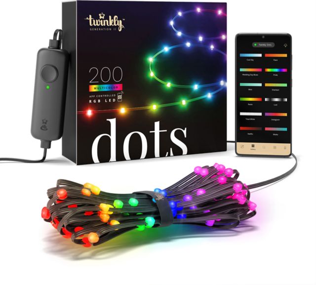 TW DOTS LED Strng 33F 200CtRGB