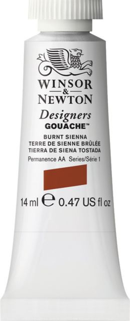 Designer Gouache 14mL Burnt Sienna