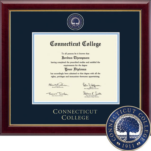 Connecticut College 8.5'' x 11'' Diploma Frame