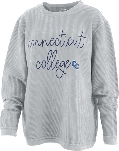 Connecticut College Camels Women's Cord Crewneck Sweatshirt