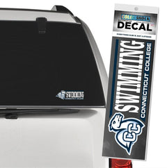 Connecticut College Swimming Decal