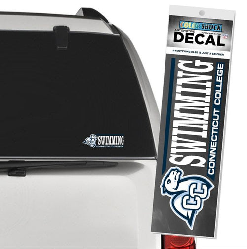 Connecticut College Swimming Decal