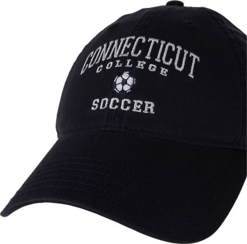 Connecticut College Soccer Adjustable Twill Cap