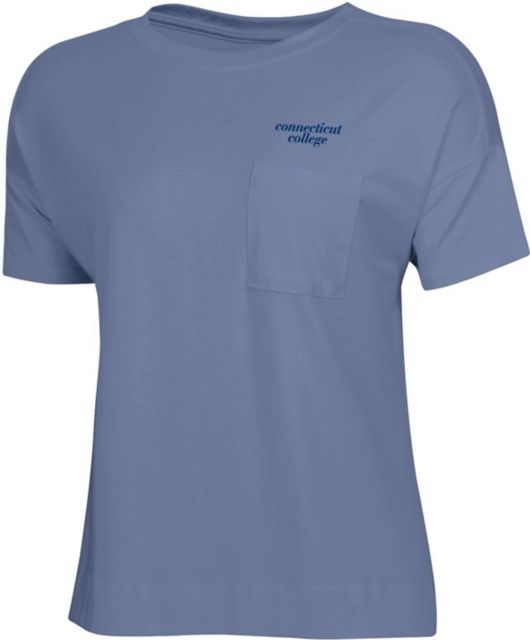 Connecticut College Women's Pocket Short Sleeve T-Shirt