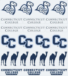 Connecticut College Camels Sticker Sheet