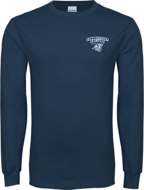 Connecticut College Long Sleeve T-Shirt Primary Mark - ONLINE ONLY