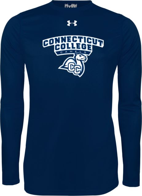 Connecticut College Under Armour Long Sleeve Tech Tee Primary Mark - ONLINE ONLY