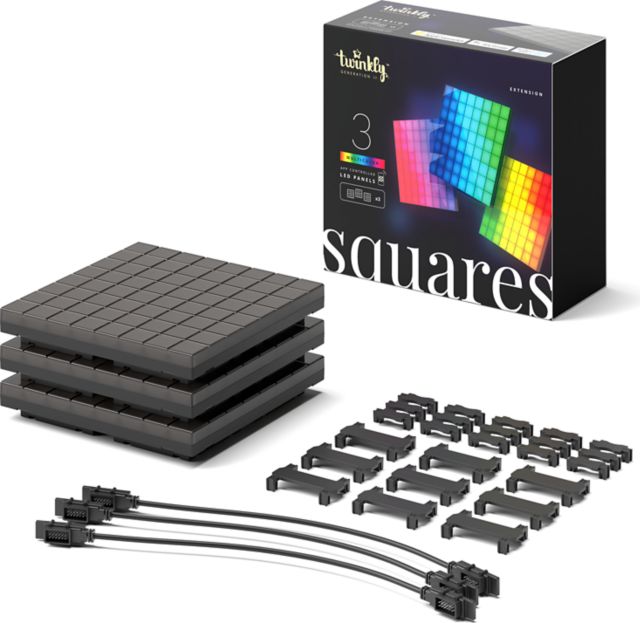 TW SQRSLED Panl Ext 3Ct RGB